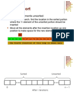 Insertion Sort: While Some Elements Unsorted