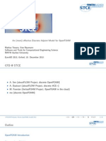 14th EuroAd Workshop - Markus Towara - An Effective Discrete Adjoint Model For OpenFOAM PDF