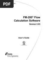 KFS ECS FM-200 Software Manual