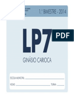 LP7 1bim Aluno 2014