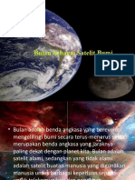 Bulan Sebagai Satelit Bumi