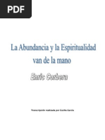 La Abundancia y La Espiritualidad Van de La Mano