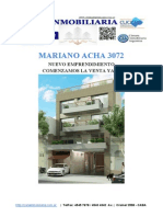 Mariano Acha 3072-Condominio en Venta