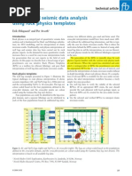 Well Log and Seismic Data Analysis Using Rock Physics Templates