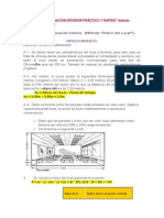 Calculo de Iluminacion Interior Práctico y Rapido