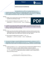 Ejercicio Transformaciones Termodinámicas