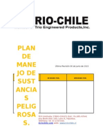 Plan de Manejo de Sustancias Peligrosas