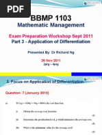 BBMP 1103: Mathematic Management