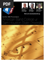 American Band College Sam Houston State University: Another ABC Presentation