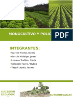 Monocultivo y Policultivo Ene El Peru