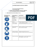 Informe de Taller Mecanico. Torno Tecsup