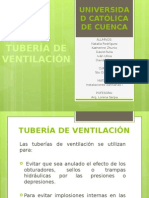 Tubería de Ventilación