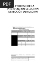 Proceso de Intervención Detección Temprana Preparatoria