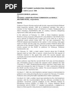 DISPUTE SETTLEMENT (JURISDICTION, PROCEDURE) G.R. No. 124013 June 5, 1998 ROSARIO MANEJA, Petitioner, vs. NATIONAL LABOR RELATIONS COMMISSION and MANILA MIDTOWN HOTEL, Respondents.