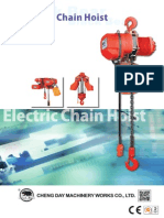 Electric Chain Hoist 950102 BB ECH Series Eng