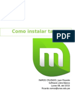 Instalalando Tar-Gz en Linux MInt