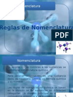 Química. Presentación de Nomenclatura