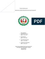 Pengembangan Dan Pengorganisasian Masyarakat