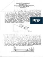 Compiti Di Fisicafisica 1 Prof. Battaglia - Fisica 1 - Ingegneria Ambiente e Territorio