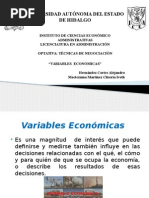 Variables Economicas