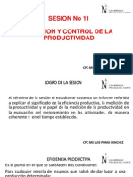 Medicion y Control de La Productividad