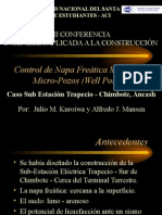 Control de Napa Freatica Well Point - UNS Chimbote