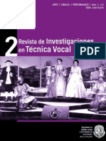 Revista de Investigaciones en Técnica Vocal - Año 2, n2