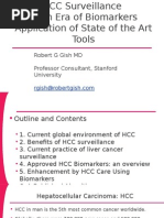 HCC Surveillance in An Era of Biomarkers