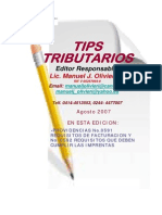 Tips Tributarios Providencias No.0591 y 0592