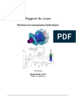 Support de Cours de 'Systémes de Transmission Hydraulique'