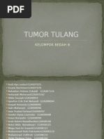 Tumor Tulang: Kelompok Bedah 6