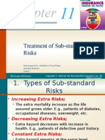 Chapter 11 (Treatment of Sub-Standard Risks)