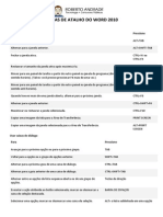 Teclas de Atalho Do Word 2010 Prof Roberto Andrade