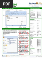 Excel Quick Reference 2007