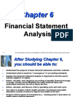 Financhial Statement Analysis Van Horne Ratios