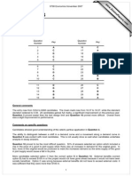 Economics CIE 9708 Examiner's Report 