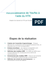 5 - Reconnaissance de Yes - NO Avec HTK