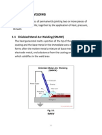 Chapter One Welding: Shielded Metal Arc Welding (SMAW)