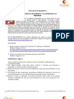 Guía de Actividades #4. ¿Qué Es El Ser Humano?