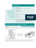 Datos Generales Del Motor