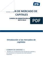 Gestión de Mercado de Capitales