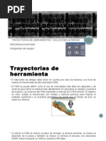 Trayectorias de Herramientas y Soluciones Alternas Manufactura