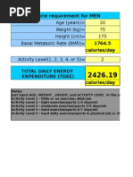 Calorie Calculator