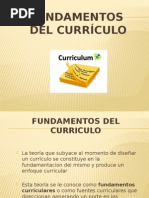 Fundamentos Curriculares