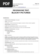 Recensione Test Blacky Pictures