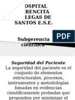 Introduccion Seguridad Del Paciente