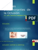 Factores Oclusion