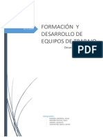 Formacion y Desarrollo de Equipos de Trabajo