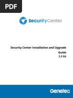 En - Security Center Installation and Upgrade Guide 5.3 GA