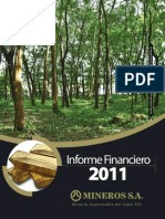 Ejemplo de Informe Financiero